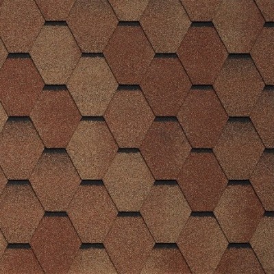 Гибкая черепица Tegola VENETO terracotta 206