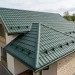 Металлочерепица квинта плюс с 3D резом 0,5 GreenСoat Pural Matt RR 11 темно-зеленый (RAL 6020 хромовая зелень)