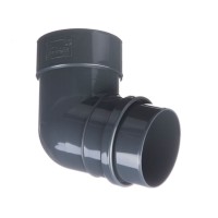 Колено 72 гр Docke Lux 140/100 мм графит