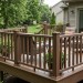 Ограждение из ДПК Outdoor Классик 3D STORM коричневый микс