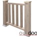 Ограждение из ДПК Outdoor Классик 3D STORM серый микс