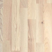 Паркетная доска Polarwood Ясень Плутон белое масло трехполосный