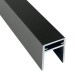 П-профиль Алюминиевый EasyDecking 35x25 Черное дерево