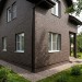 ФП Grand Line состаренный кирпич премиум Шоколадный (шов RAL 7006)