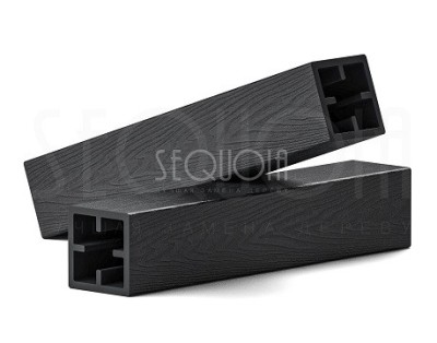 Столб SEQUOIA Evolution 3D WOOD BLACK
