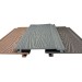 Сайдинг Darvolex 185x19x3000мм, 3D тиснение Серый