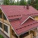 Металлочерепица модульная Квинта Uno Grand Line c 3D резом 0,5 Velur RAL 3009 оксидно-красный