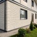 Фасадная панель Grand Line Classic Состаренный кирпич Молочный