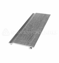 Сайдинг из дпк savewood sw-sorbus радиальный распил пепельный