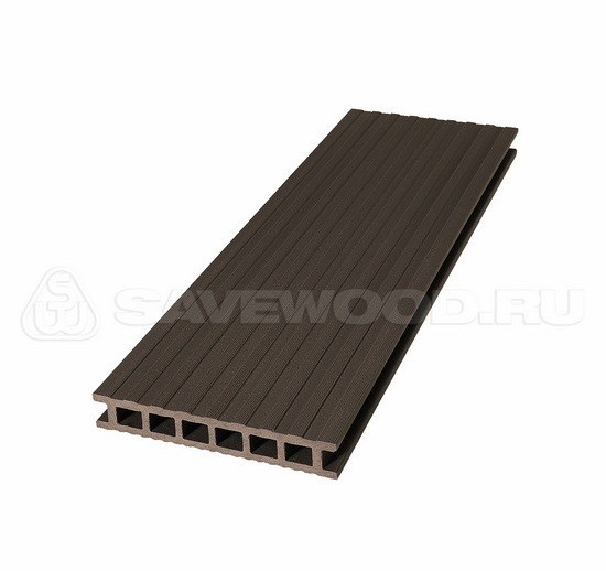 Террасная доска из ДПК SW Quercus Темно-коричневый Террасная доска из ДПК SW Quercus Темно-коричневый