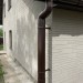 Труба круглая L=1 м Aquasystem Rooftop Drain PU MATT 150/100 мм RAL 8017 - коричневый шоколад