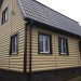Сайдинг "blockhouse" под бревно, Престиж ВН-01, золотистый