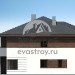 Проект жилого двухсемейного таунхауса в европейском стиле из газобетона с камином и одноместным гаражом с площадью до 300 кв м