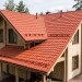 Металлочерепица классик GL 0,5 Velur20 RAL 8004 терракота