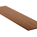 Фиброцементный сайдинг Фибростар Одноцветный 190х3000х8мм КР 25 Гончарная Глина