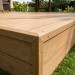 Угол завершающий ДПК Outdoor 50x50x3000 мм. шлифованный дуб