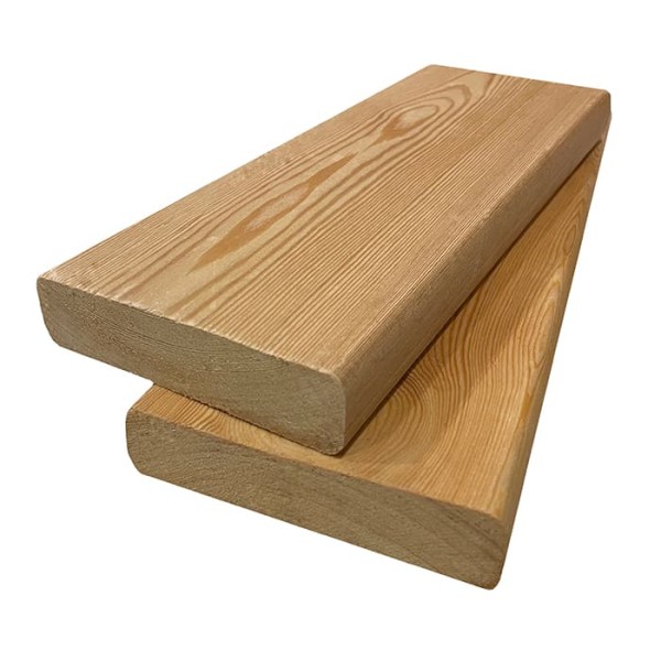 Палубная доска (лиственница) 28х140х2500 мм сорт Экстра