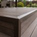 Угол завершающий ДПК Outdoor 50x50x3000 мм. шлифованный мореный дуб