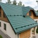 Металлочерепица квинта плюс с 3D резом 0,5 Quarzit lite RAL 6005 зеленый мох
