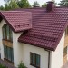 Металлочерепица GL квадро профи 0,5 Atlas RAL 3005 красное вино