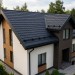 Металлочерепица модульная Квинта Uno Grand Line c 3D резом 0,5 Satin Мatt RAL 9005 черный
