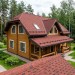 Двухслойная ламинированная черепица Shinglas, серия Фазенда  -  Красный