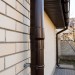 Водосток Aquasistem, система 150/100 - Соединитель трубы RR 32 Тёмно-Коричневый