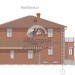 Проект двухэтажного дома из газобетона с гаражом -