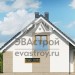 Проект двухэтажного дома из керамоблоков с одноместным  гаражом и сауной