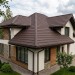 Металлочерепица кредо GL 0,5 GreenСoat Pural Matt RR 887 шоколадно-коричневый (RAL 8017 шоколад)