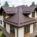 Металлочерепица GL квадро профи 0,5 Satin RR 32 темно-коричневый