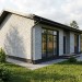 Фасадная панель Ю-пласт Стоун Хаус Кварцит Светло-серый
