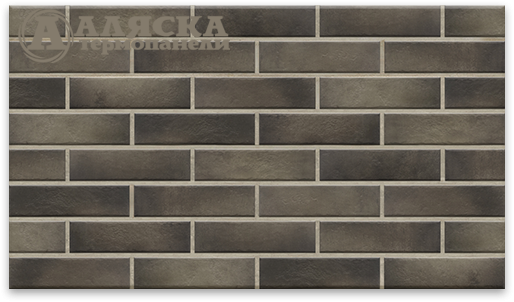 Фасадные Термопанели Аляска Retro Brick Pepper. 22