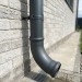 Водосток Aquasistem, Система 150/100 - Отвод трубы декоративный RR 23 Маренго matt
