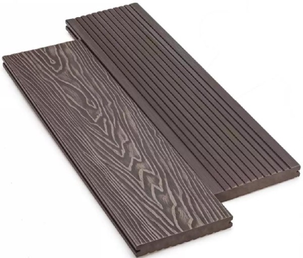 Террасная доска ДПК Deckart Monolit 3D Венге Террасная доска ДПК Deckart Monolit 3D Венге