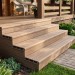 Ступень 3D GardenParkett фактура дерева Светло-коричневый