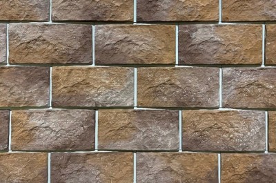Фиброцементные панели КАНЬОН коллекция Малый Сколотый Камень 37