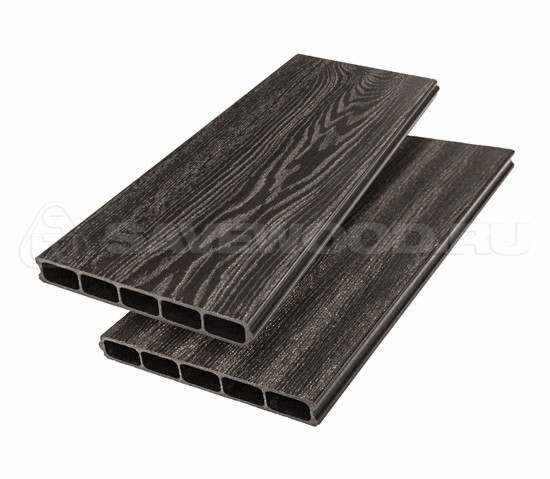 Грядочная доска ДПК 3D Savewood SW Rumex Тёмно коричневый