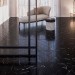 Кварцвиниловая плитка Invictus коллекция Maximus DryBack Herringbone 98 Black Marble Noir