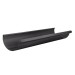 Желоб круглый L=3 м Aquasystem 125/90 мм Pural Matt RR 23 Темно-серый