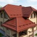 Металлочерепица GL квадро профи 0,5 Satin RAL 3011 коричнево-красный
