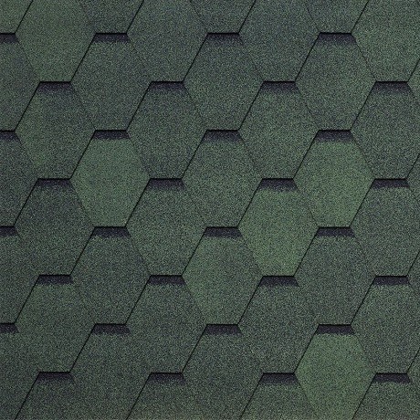 Гибкая черепица Tegola GARDA verde 479