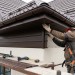 Софит перфорированный коричневый