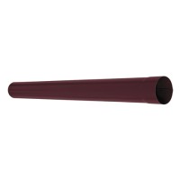 Труба круглая L=1 м Aquasystem 150/100 мм RAL 3005 Красное вино