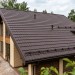 Металлочерепица классик GL 0,5 Quarzit RR 32 темно-коричневый