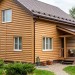 Сайдинг "blockhouse" под бревно, Акриловый Премиум ВН-01, дуб светлый