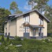 Проект двухэтажного дома из газобетона