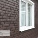 Фасадная панель Ю-Пласт Стоун Хаус Кирпич Коричневый