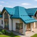 Металлочерепица GL квадро профи 0,45 PE RAL 5021