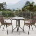 Комплект плетеной мебели AFINA из иск. ротанга Асоль-7 TLH-037B/TLH-060 brown-2pcs